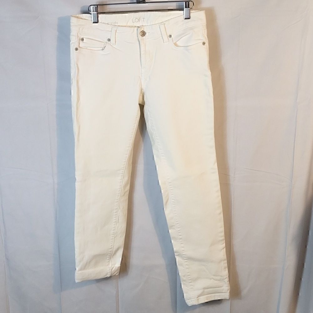 Ann Taylor Loft White Women's Jeans